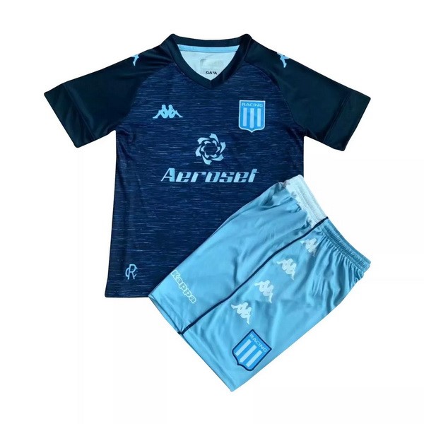 Camiseta Racing Club Segunda equipo Niño 2021-22 Azul